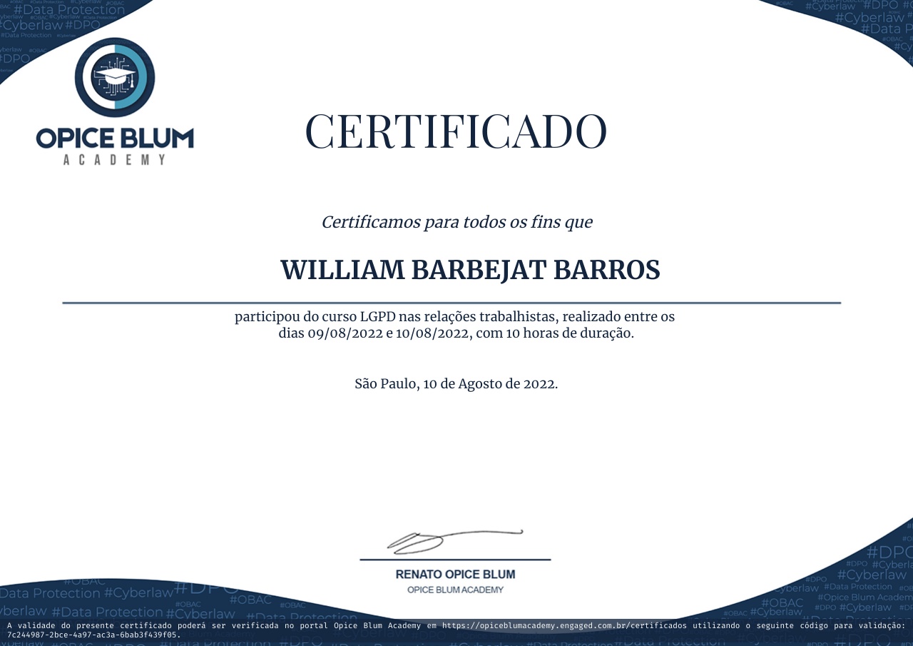 Certificado