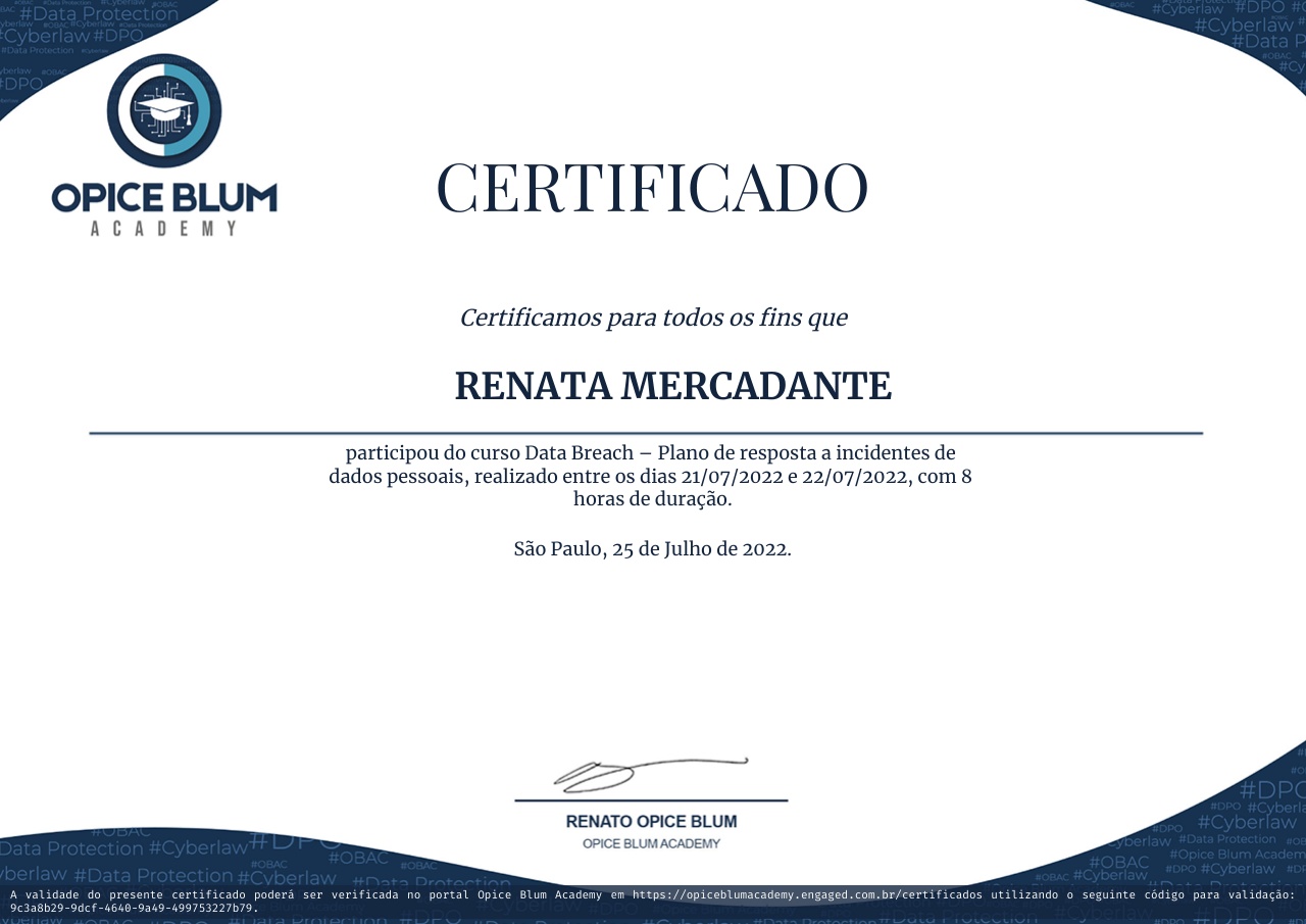 Certificado